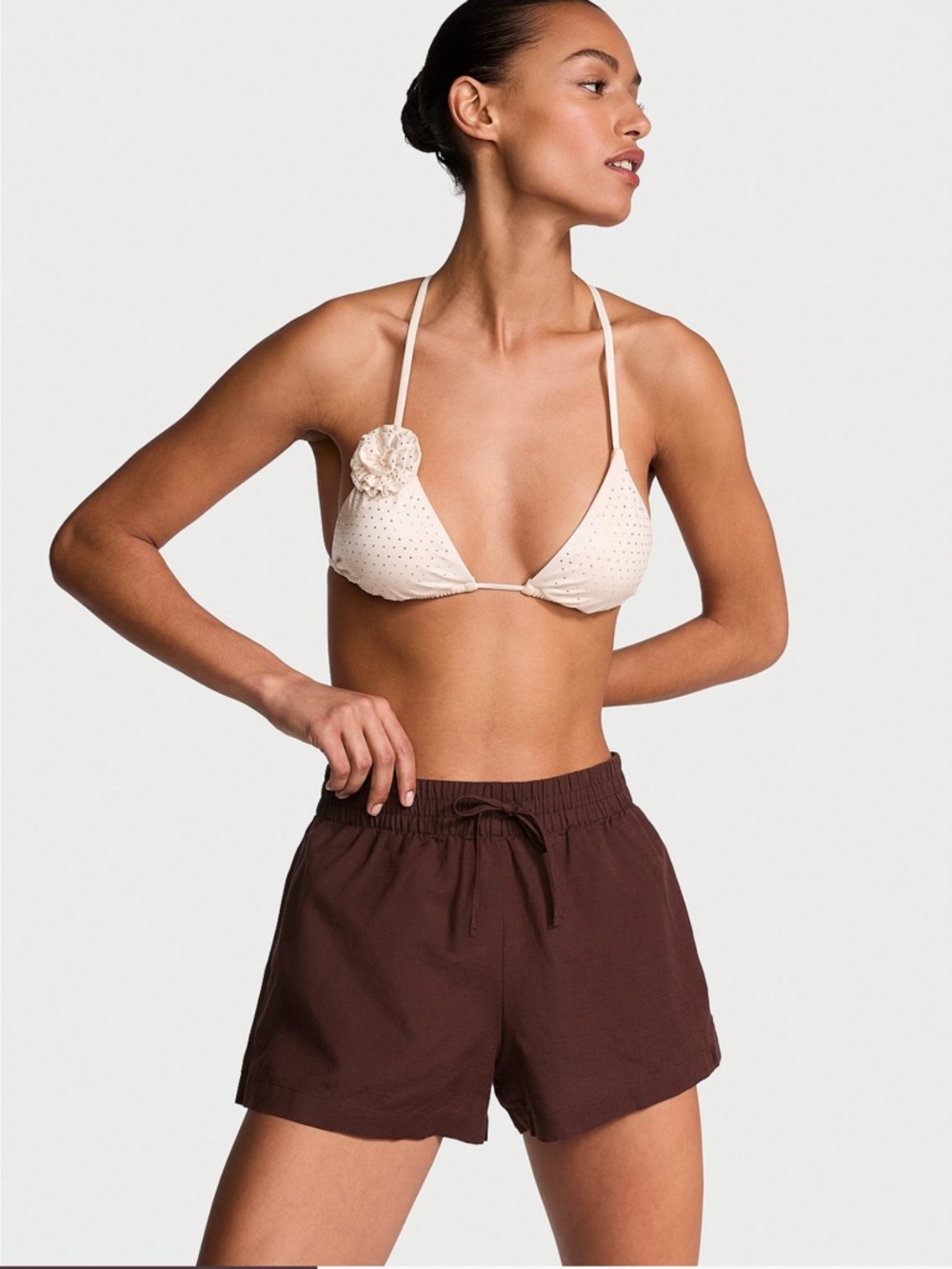 VS SWIM COVER UP SHORTS XXL NWT